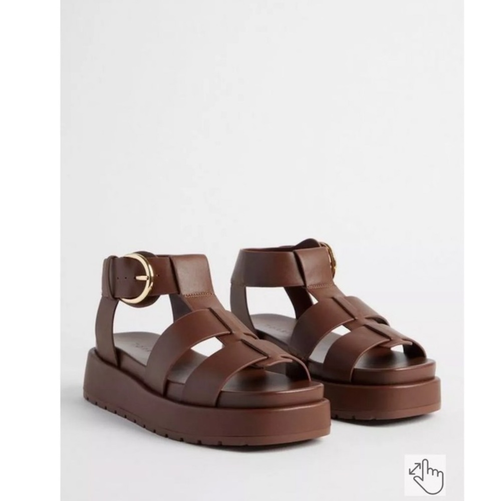 Torrid Brown Strappy Sandals